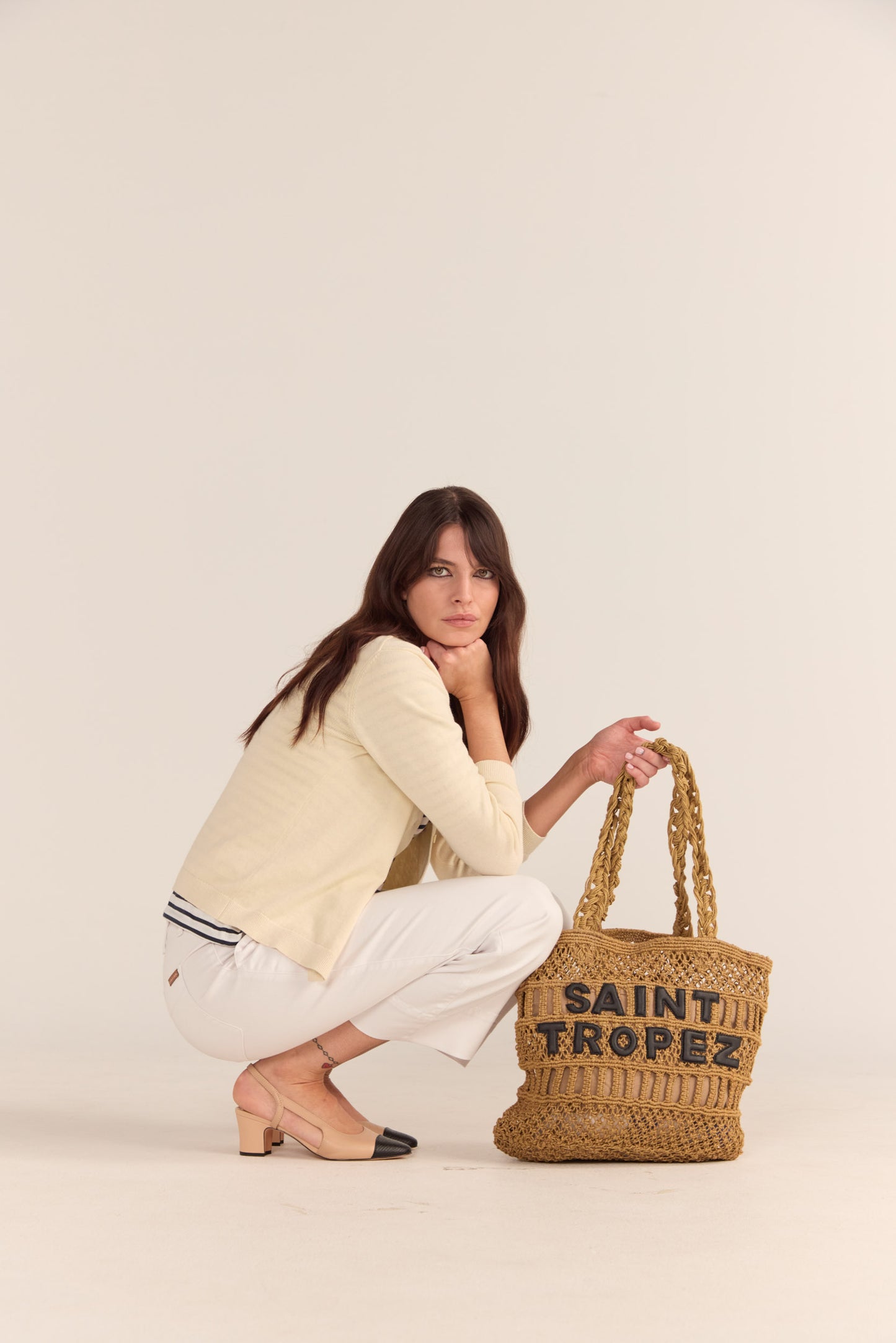SAINT TROPEZ JUTE BAG