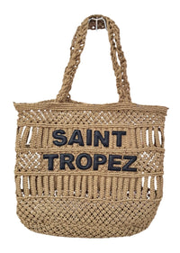 SAINT TROPEZ JUTE BAG