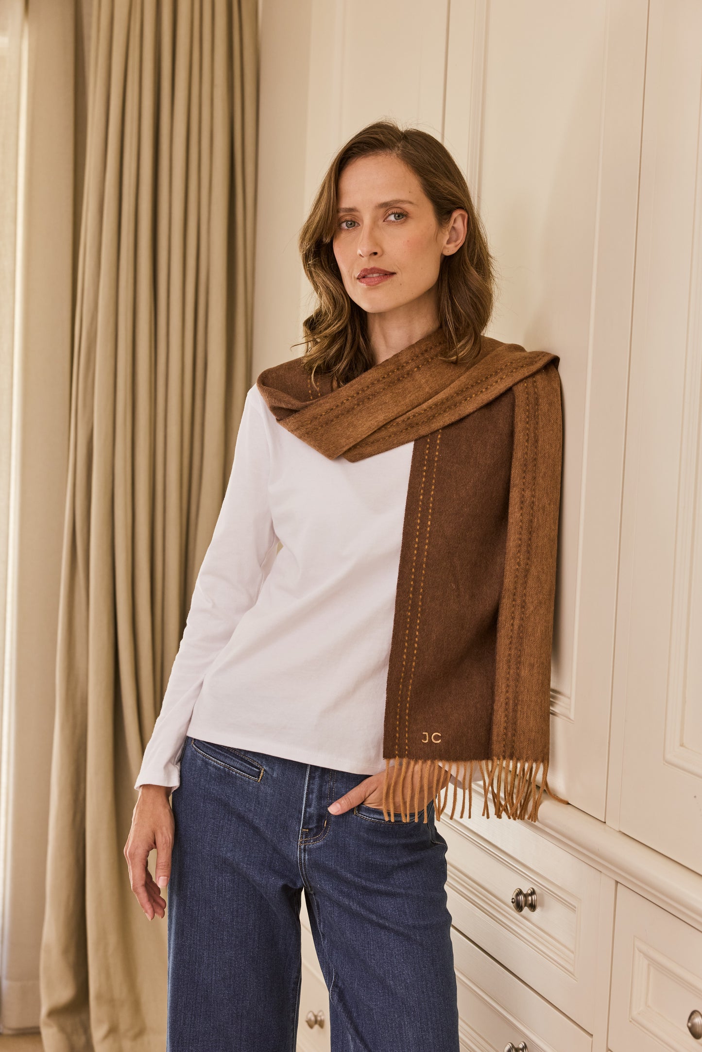 The Birkin Basic White Top Long Sleeve