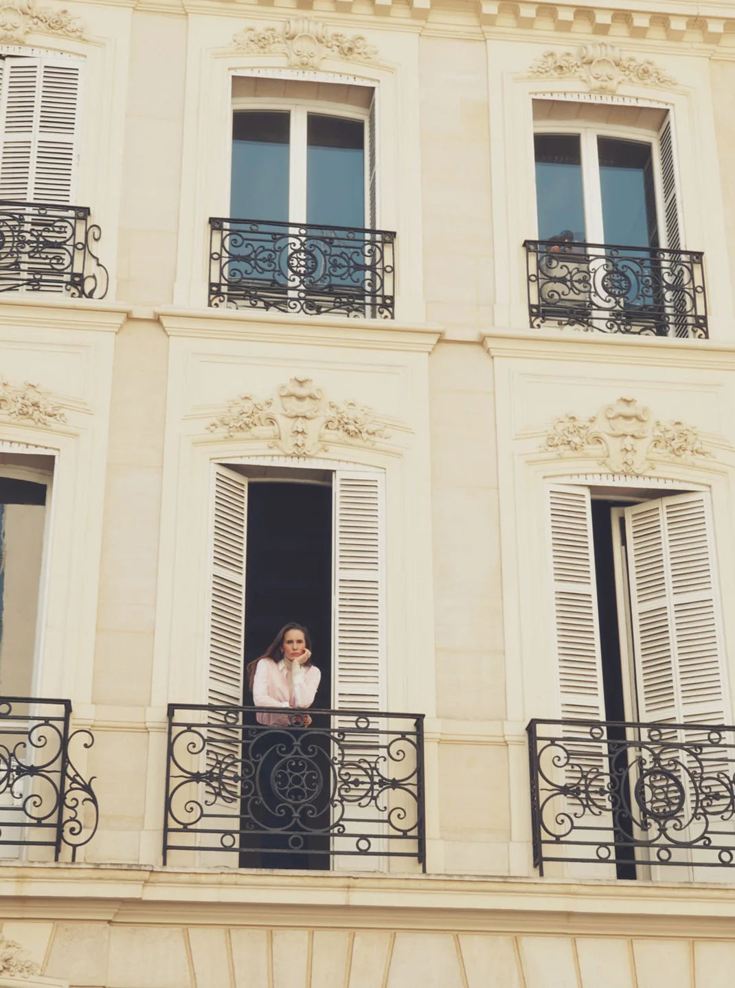 Blue Shirt Anne From Paris