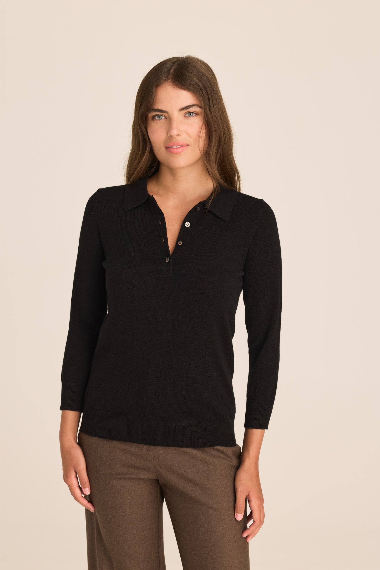 Black Polo Neck Sweater