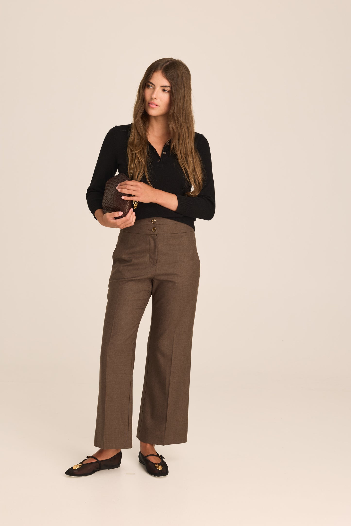 Black Polo Neck Sweater