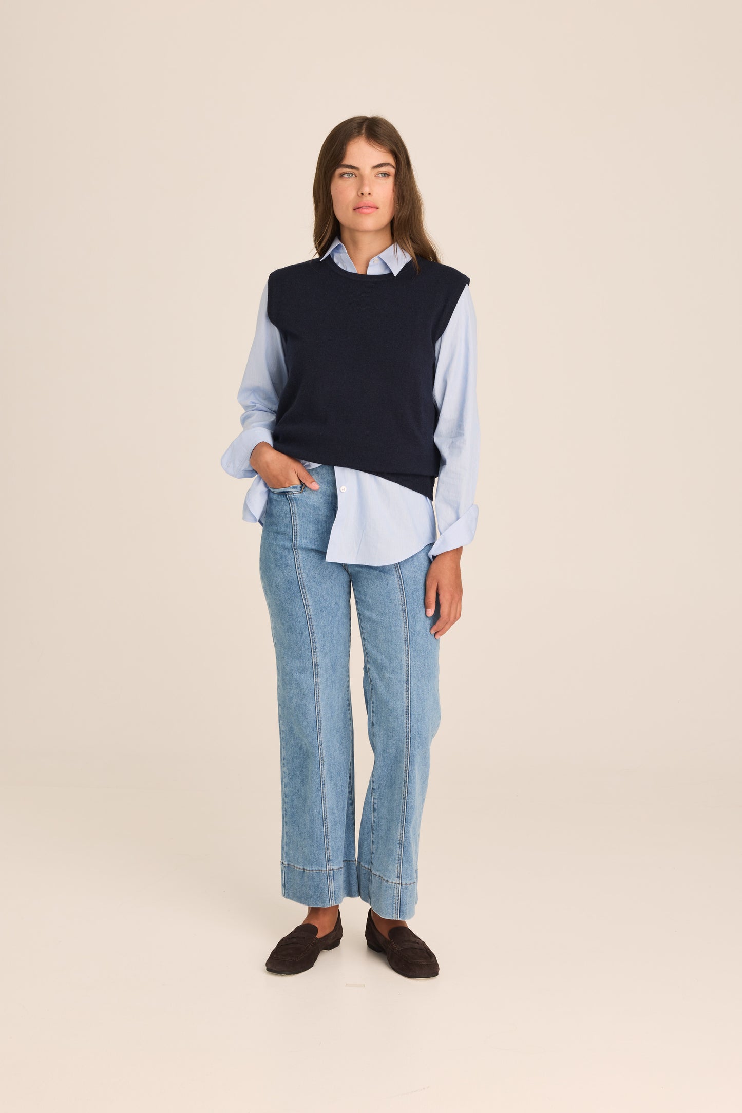 The Classic Vest - Navy