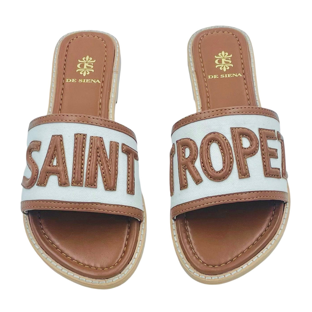 Saint Tropez Slides - TAN