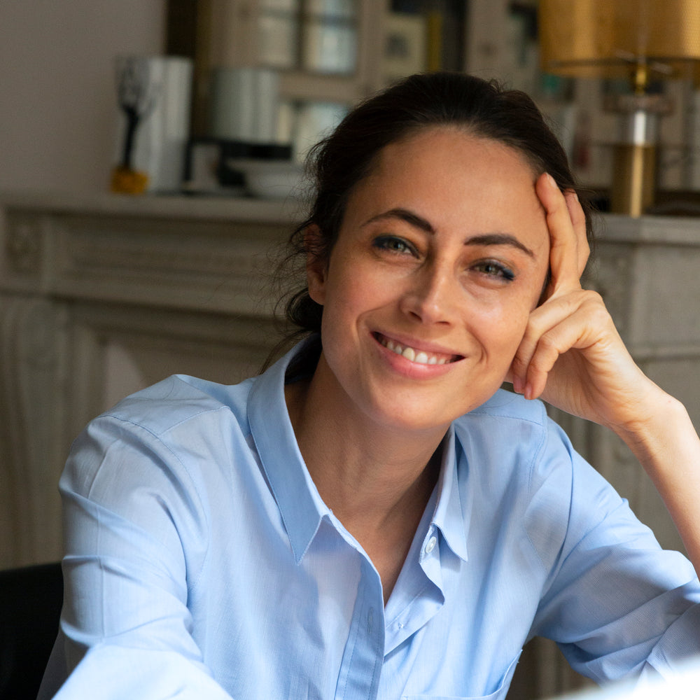 Blue Shirt Anne From Paris