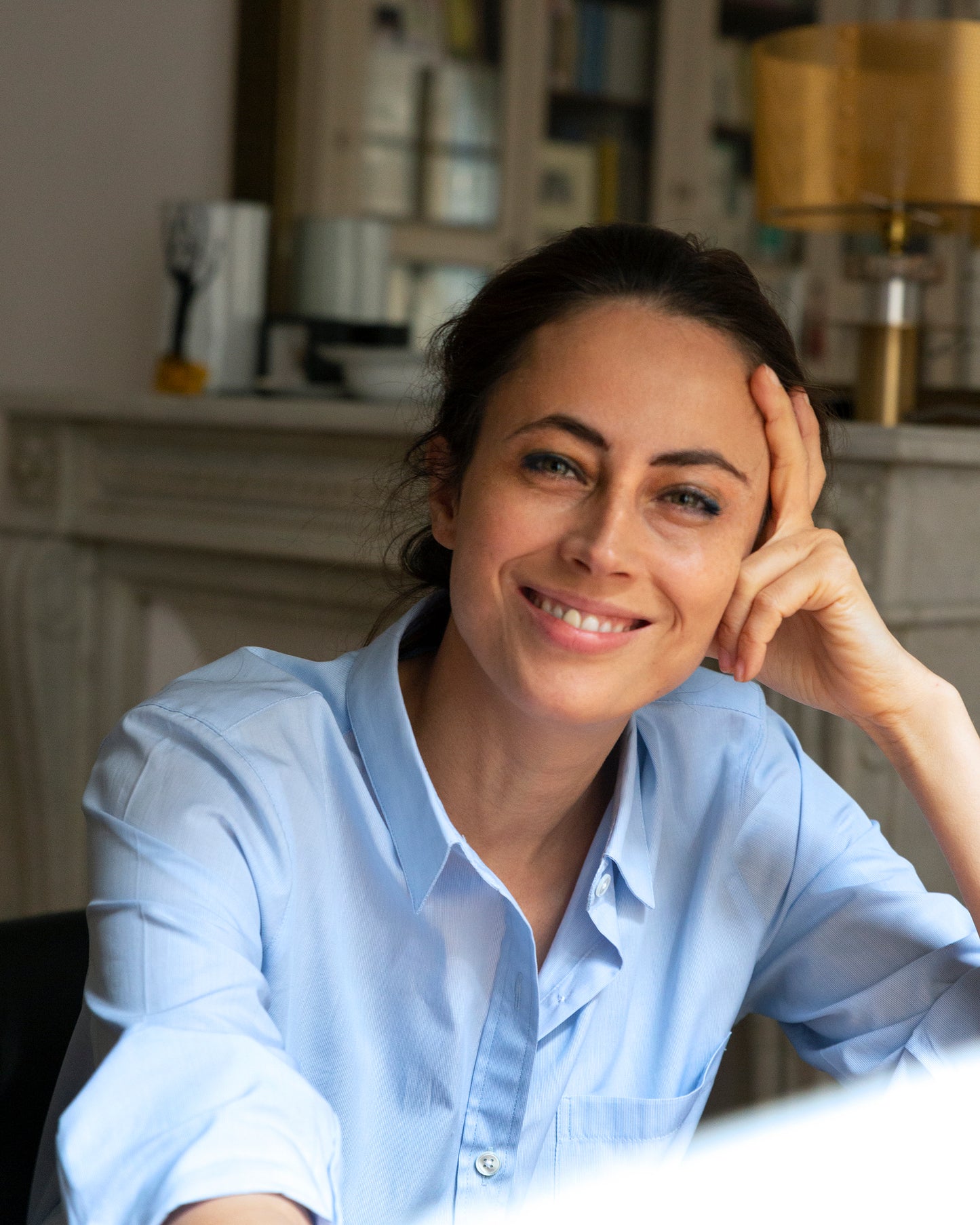 Blue Shirt Anne From Paris