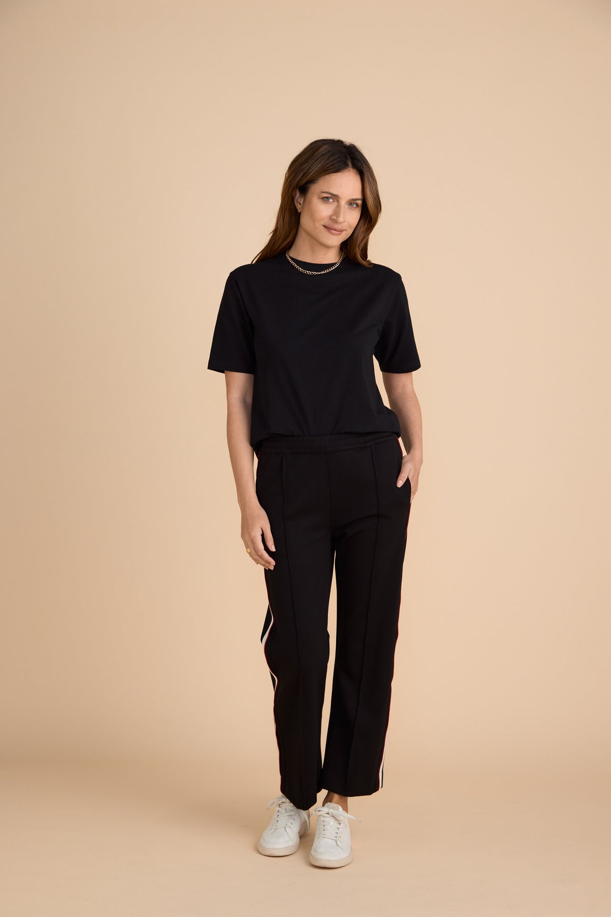 Relaxed Black Tee