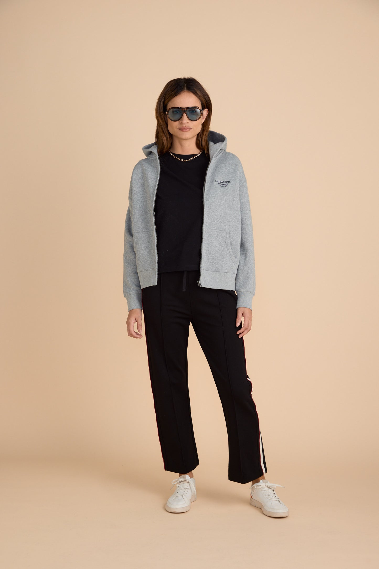 The Signature Sweatshirt Hoodie GREY