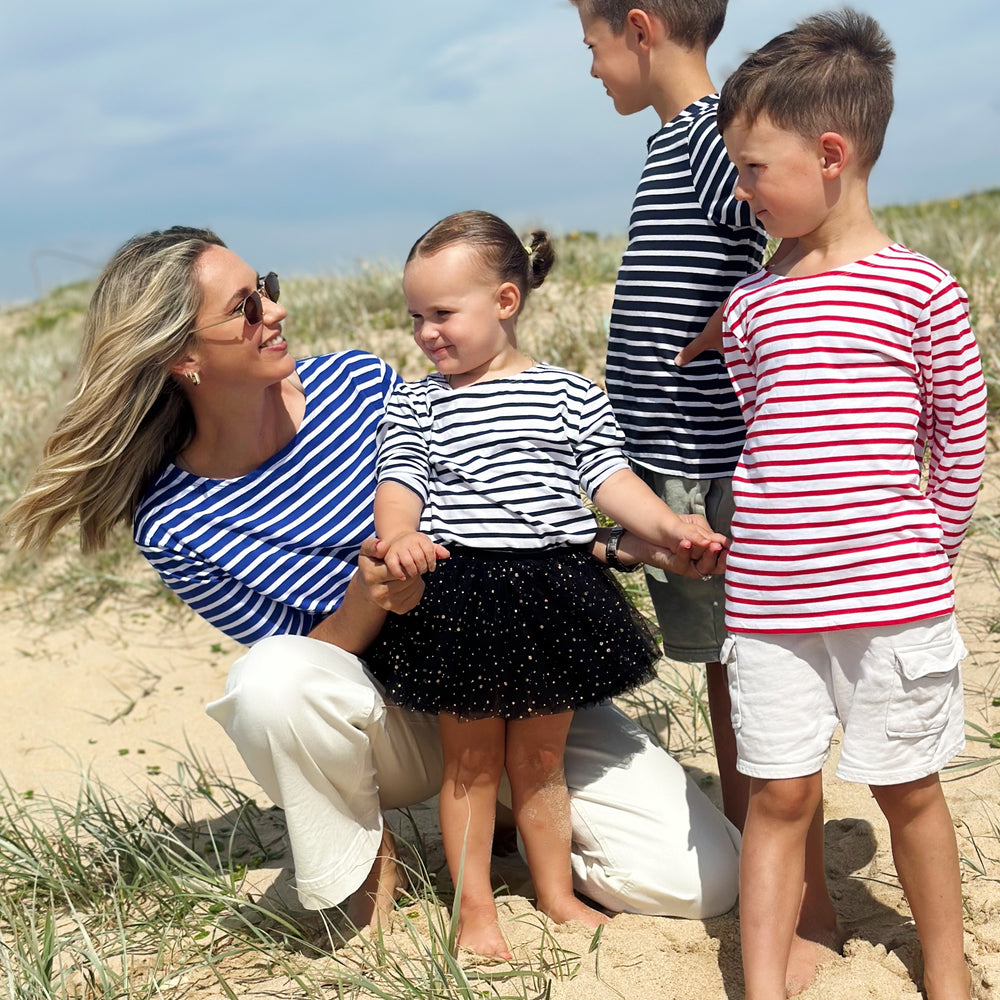 
                  
                    Jac Enfants Childrens Breton Stripe Tops - 3 colours to choose from
                  
                