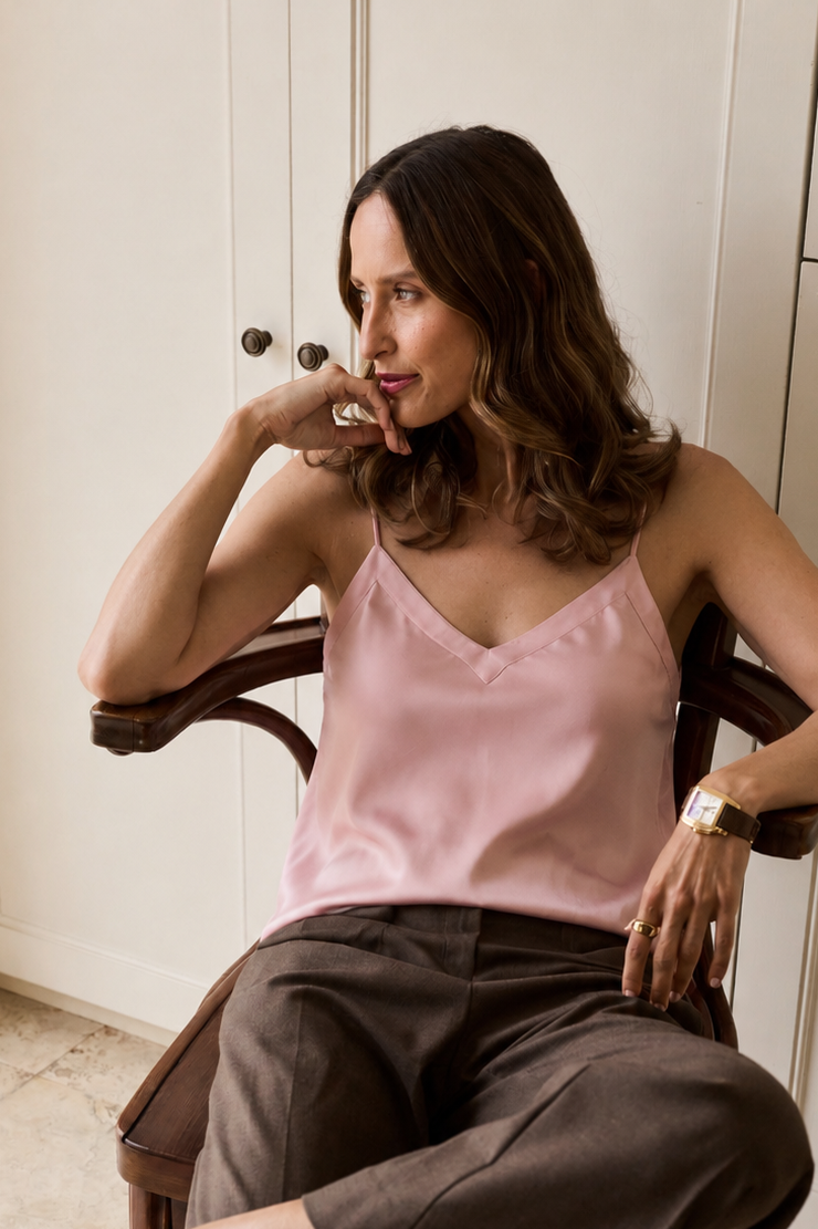 Silk Cami - PINK PREORDER EARLY SEPTEMBER