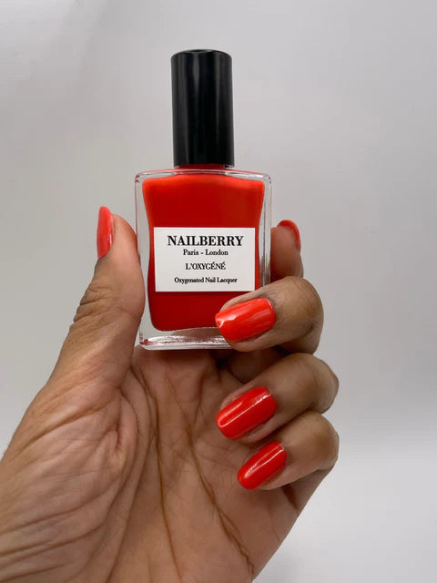 French Nail Polish- Cherry Chérie Red