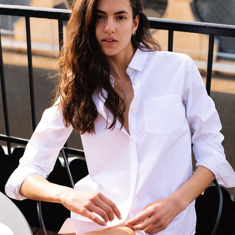 White Shirt Jackie From Paris