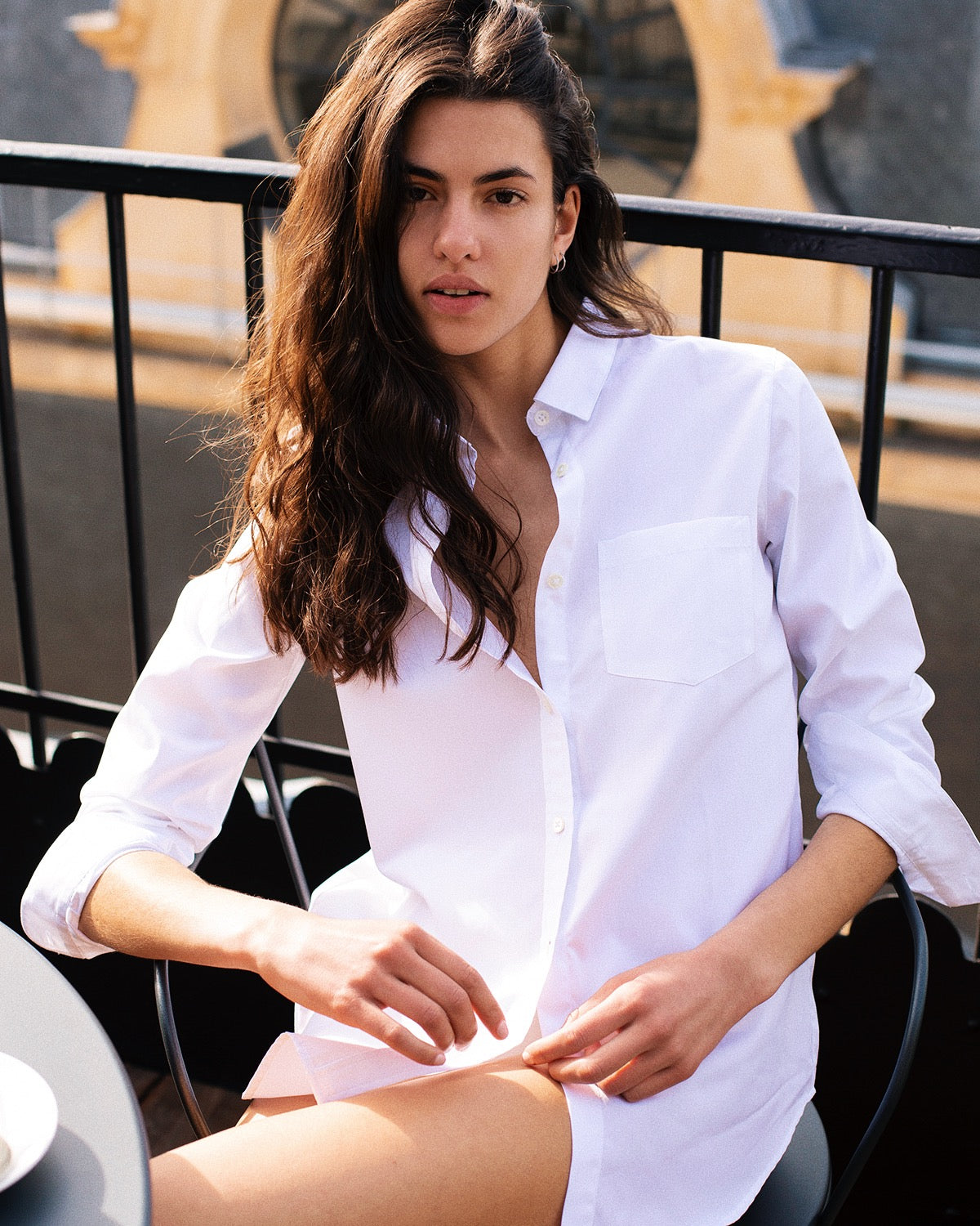 White Shirt Jackie From Paris