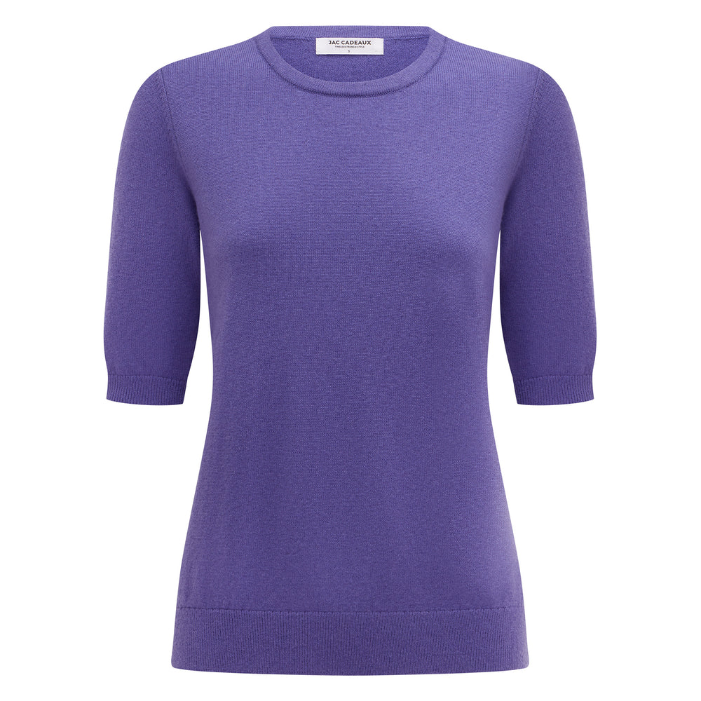 
                      
                        Margaux Knit Top In Cashmere & Wool - Lavender
                      
                    