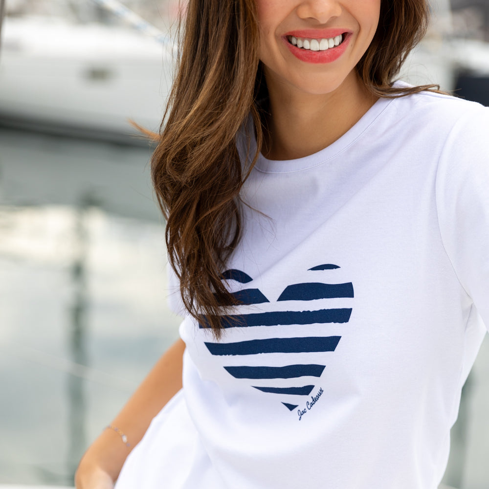 
                  
                    Jac Cadeaux Heart T-shirt Navy Blue
                  
                