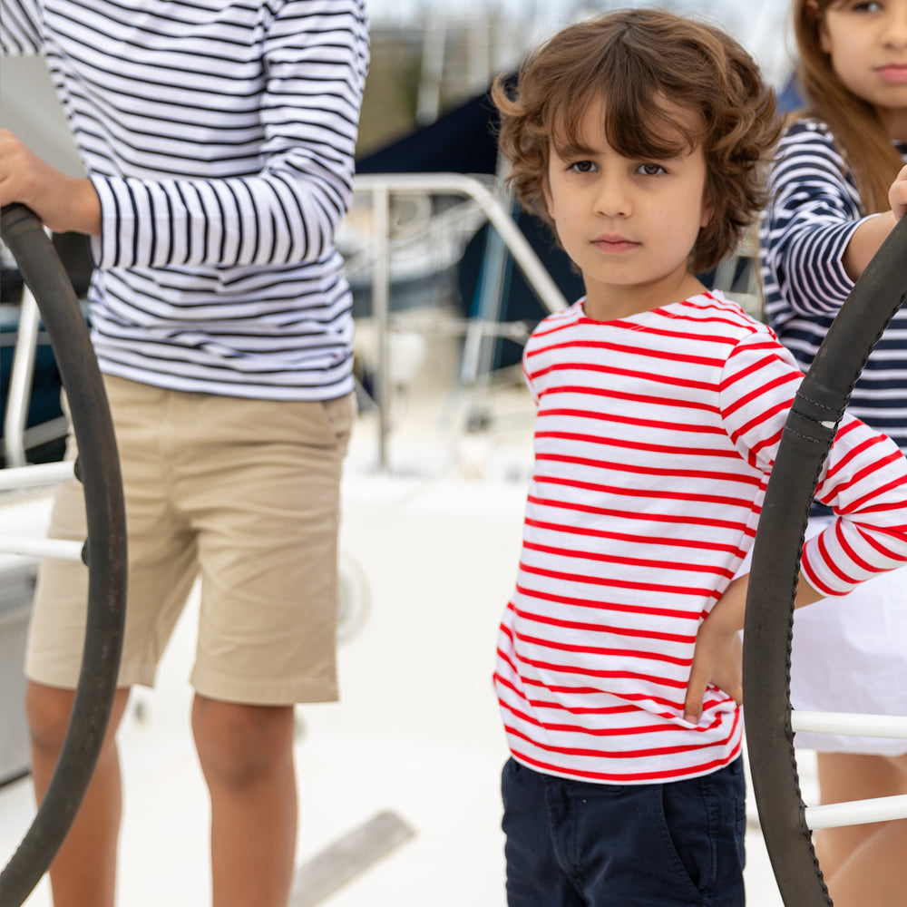 
                      
                        Jac Enfants Childrens Breton Stripe Tops - 3 colours to choose from
                      
                    