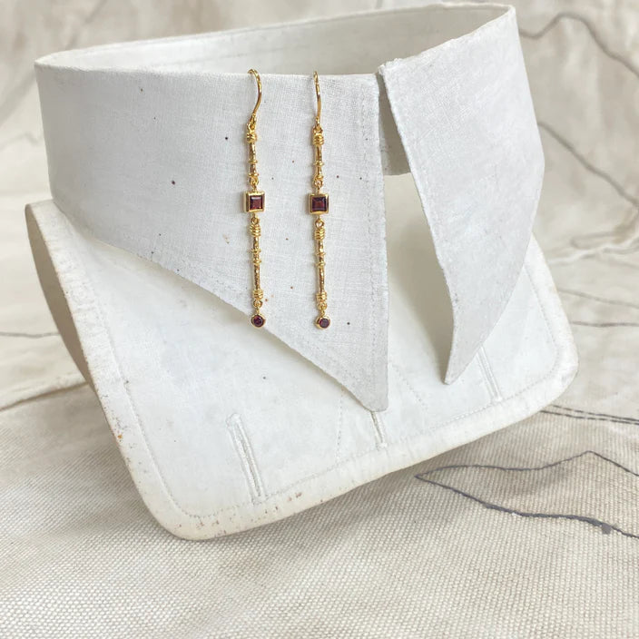 Cadre Drop Earrings