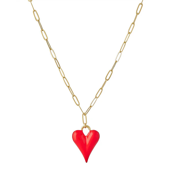 Gold Heart Necklace ❤️