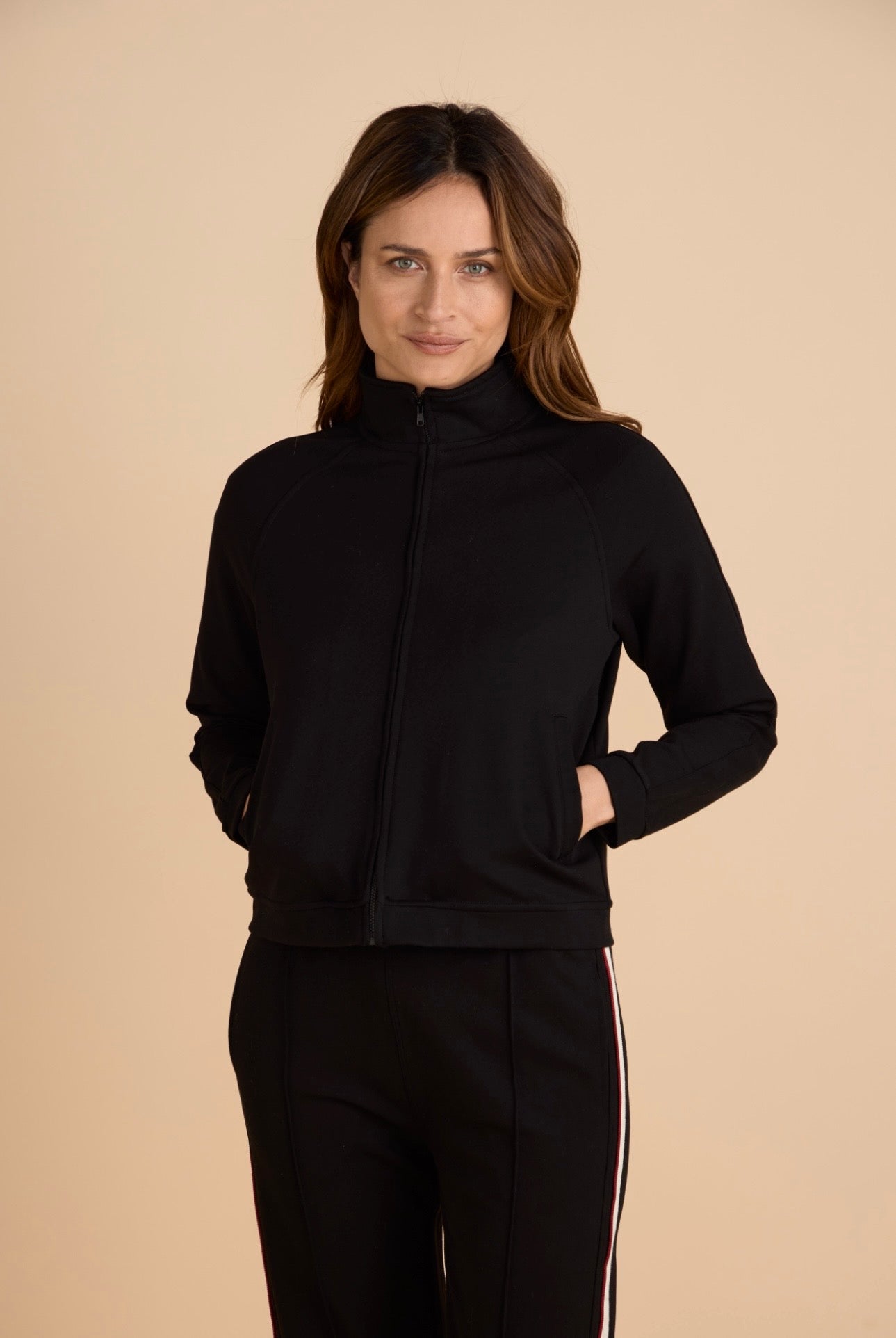 Off Duty Track Jacket - Black PREORDER MID AUGUST