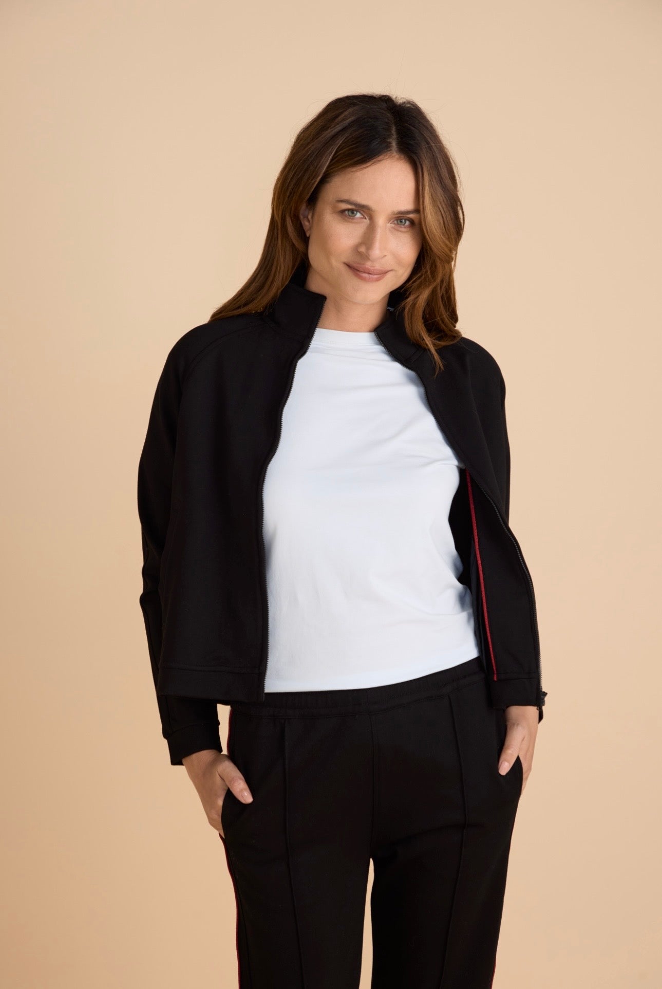 Off Duty Track Jacket - Black PREORDER MID AUGUST