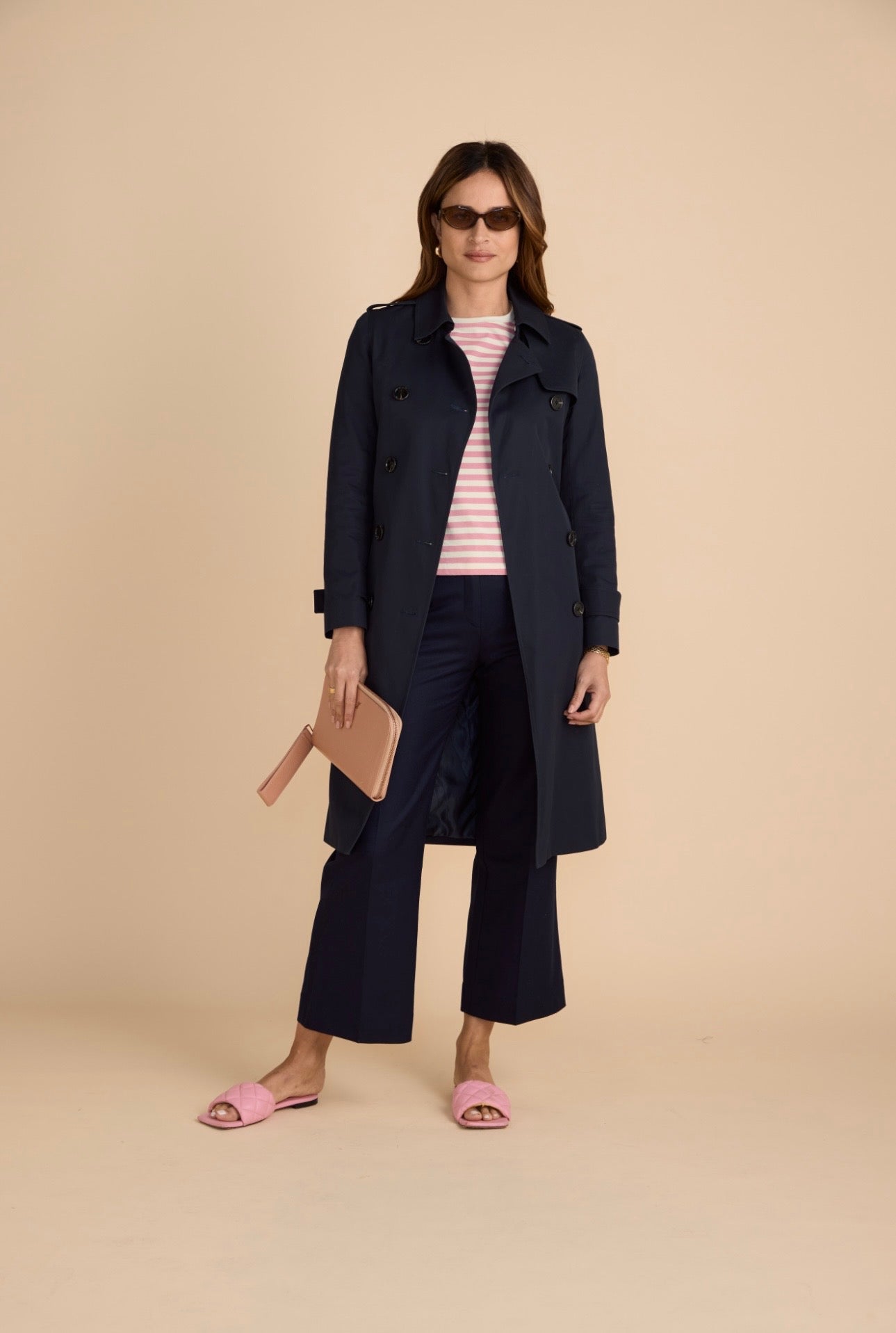 The Parisian Trench Navy