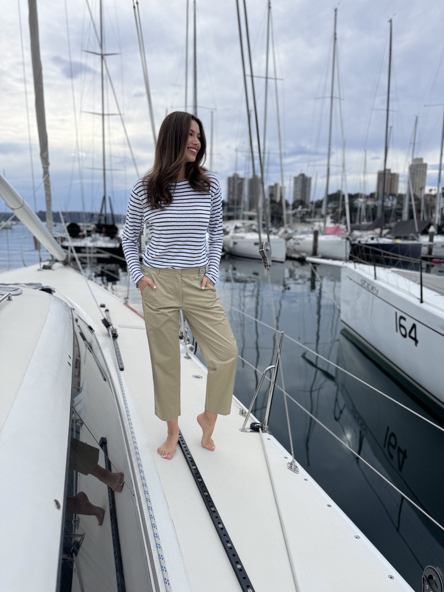 Sand Cotton Pant