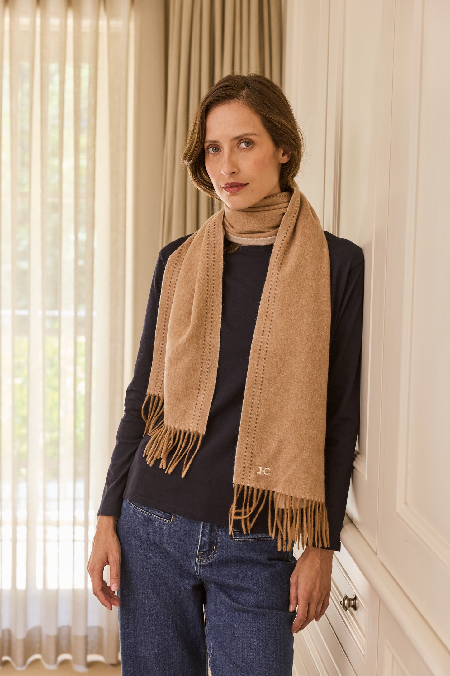 The Birkin Basic Navy Top Long Sleeve