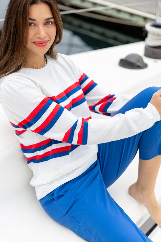 Cotton & Cashmere Saint Germain French Racer Sweater