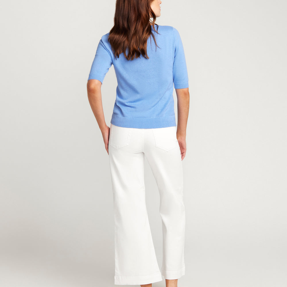 
                      
                        Cotton And Cashmere Top - Powder Blue
                      
                    