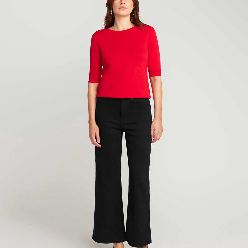 
                      
                        Cotton And Cashmere Top - Red
                      
                    