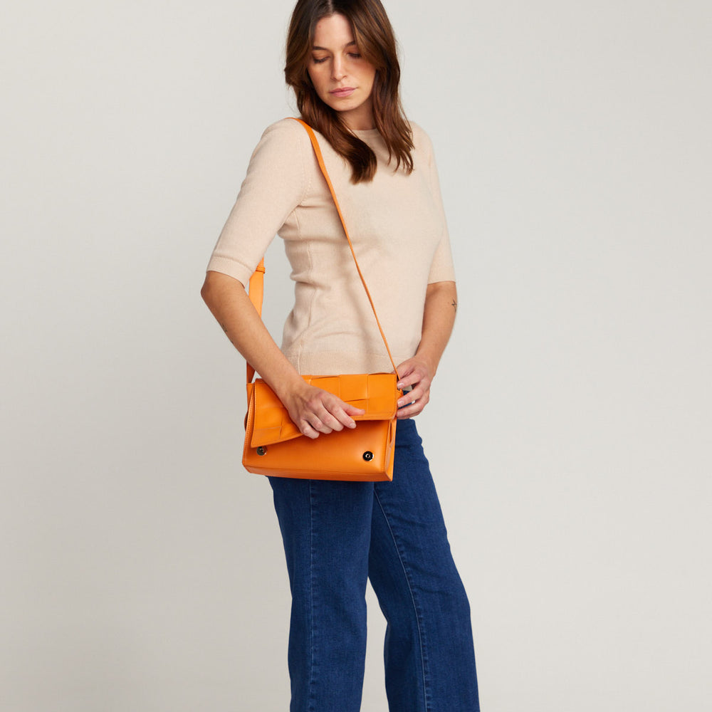 Matchbox Cross Body Bag - Orange