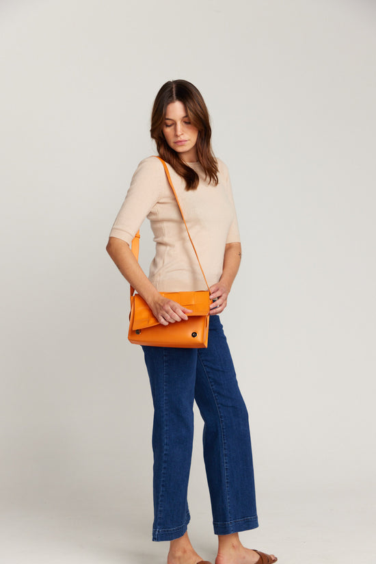 Matchbox Cross Body Bag - Orange