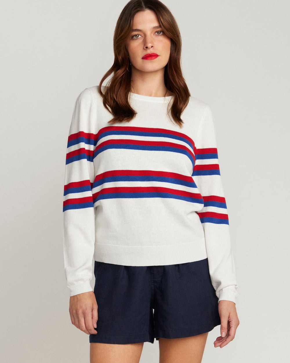 Cotton & Cashmere Saint Germain French Racer Sweater