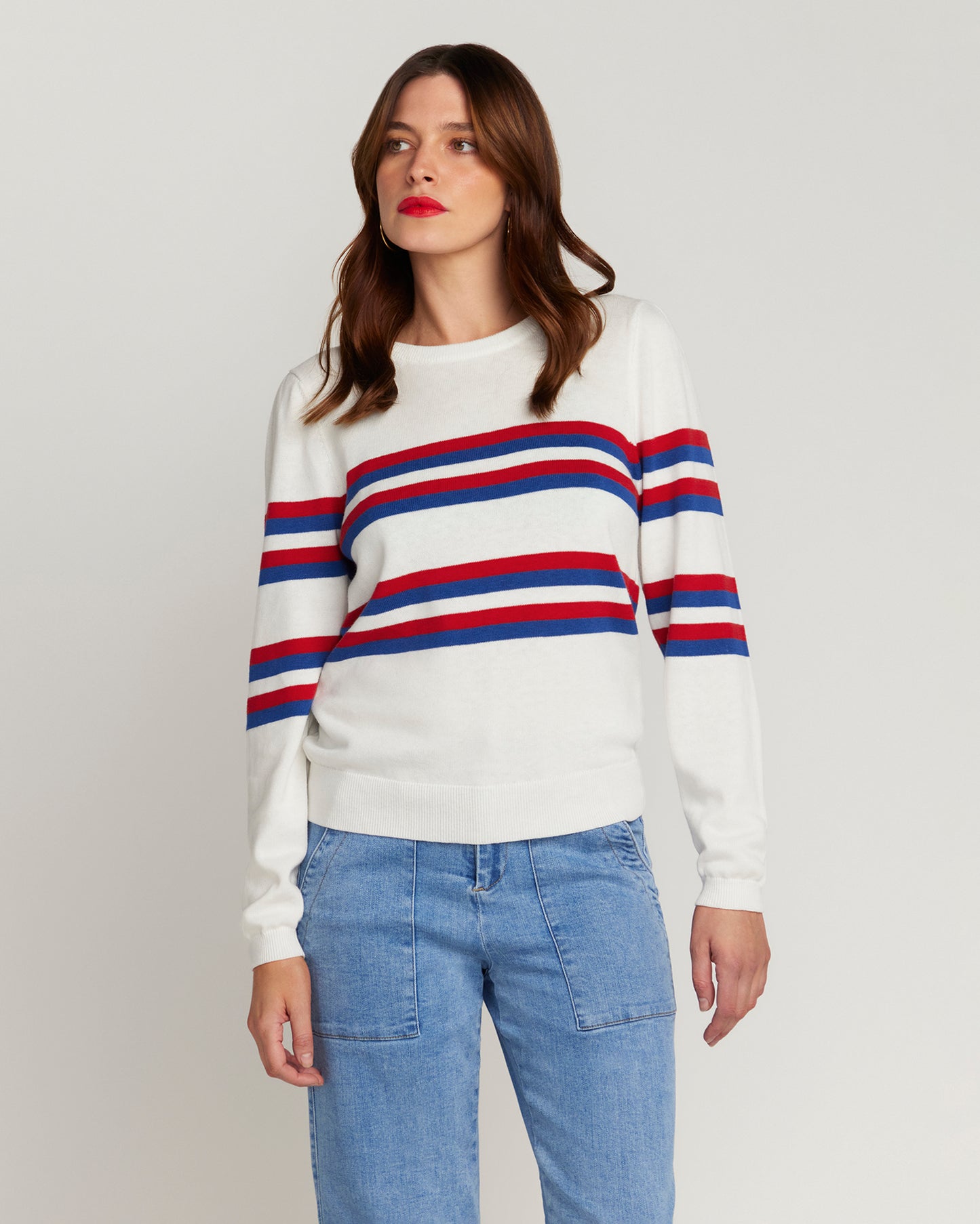 Cotton & Cashmere Saint Germain French Racer Sweater