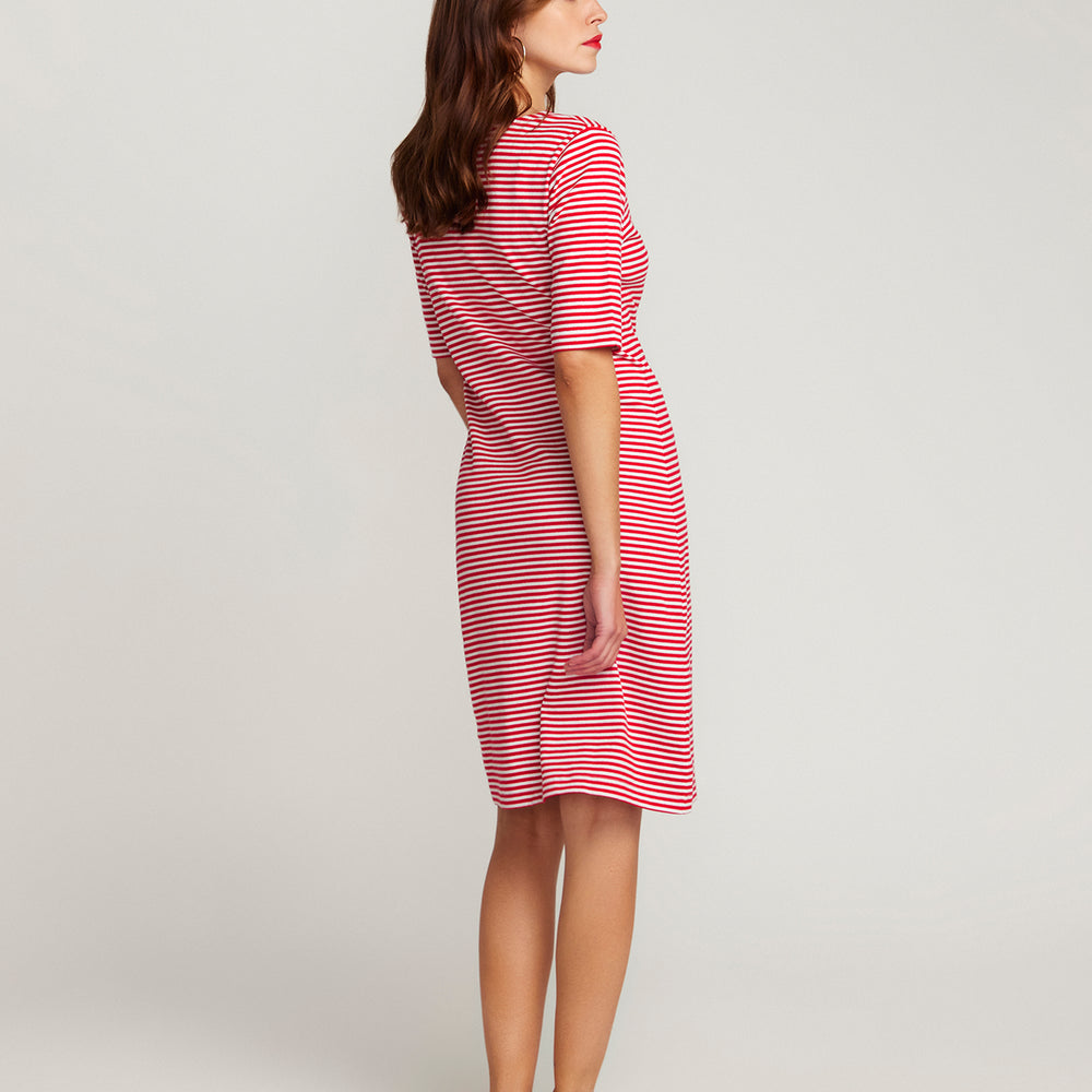 
                  
                    L'Été Red and White Stripe Summer Dress
                  
                