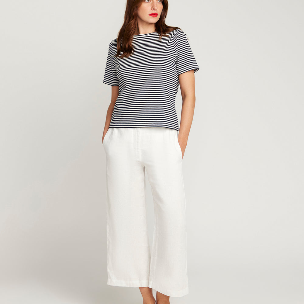 White Linen Pant