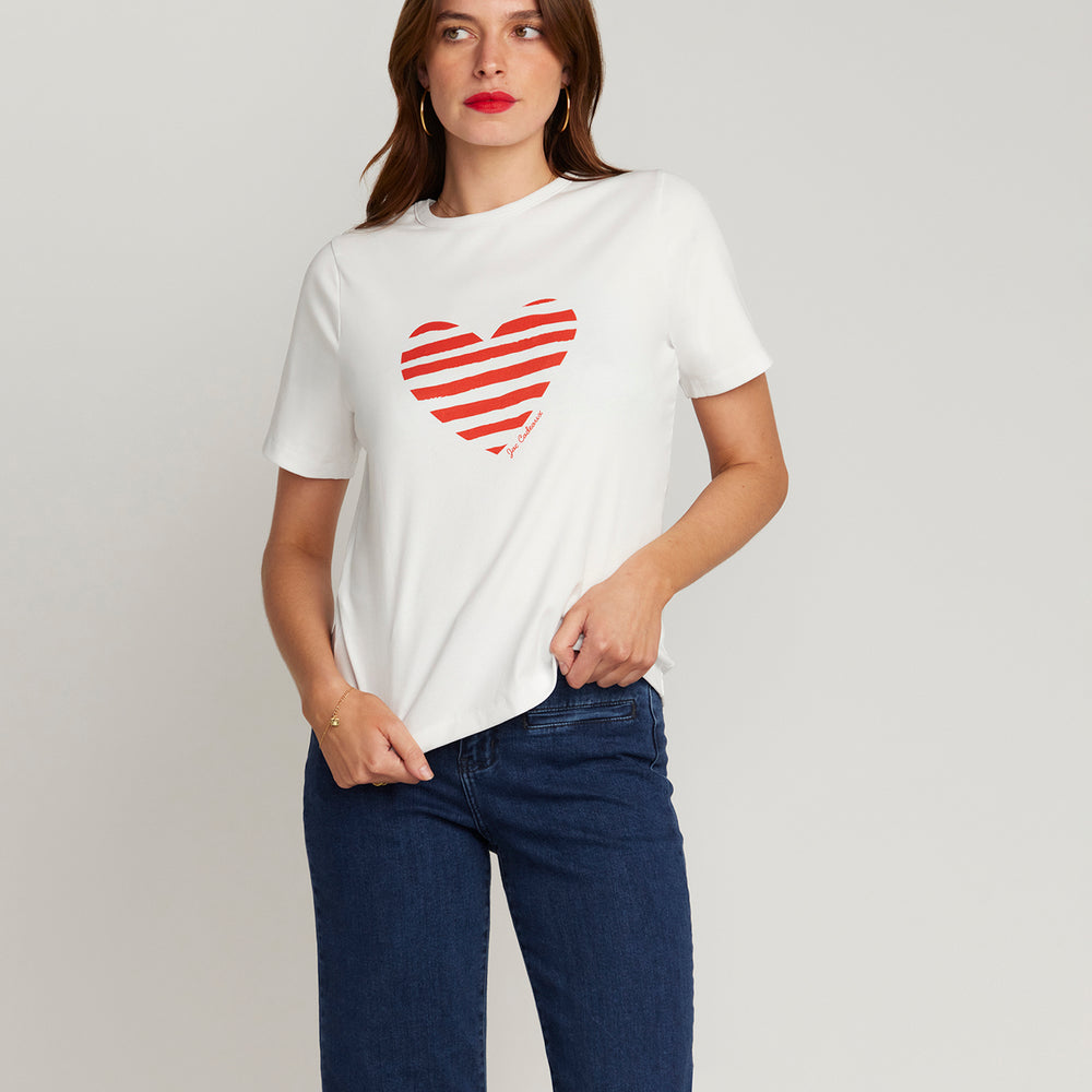 
                  
                    Jac Cadeaux Heart T-shirt Red
                  
                