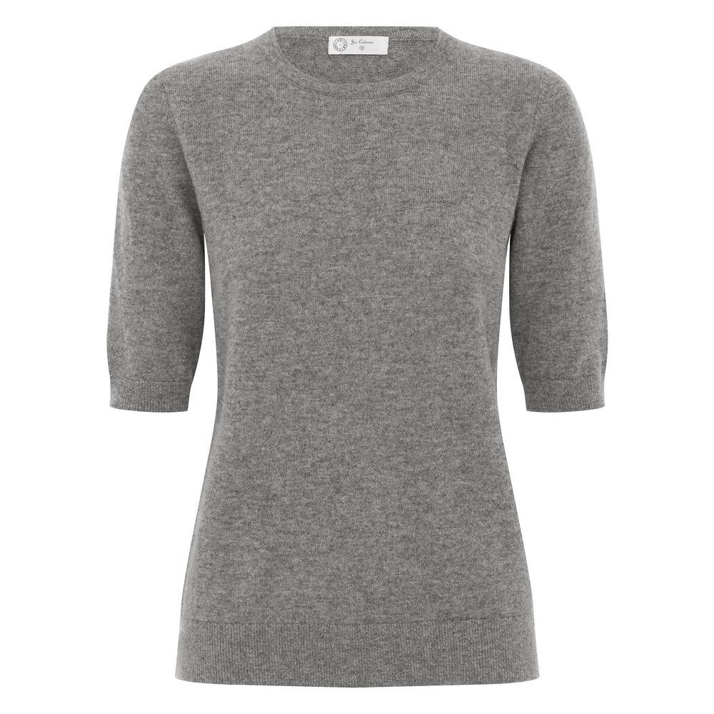 
                      
                        Margaux Grey Knit Top Cashmere & Wool
                      
                    