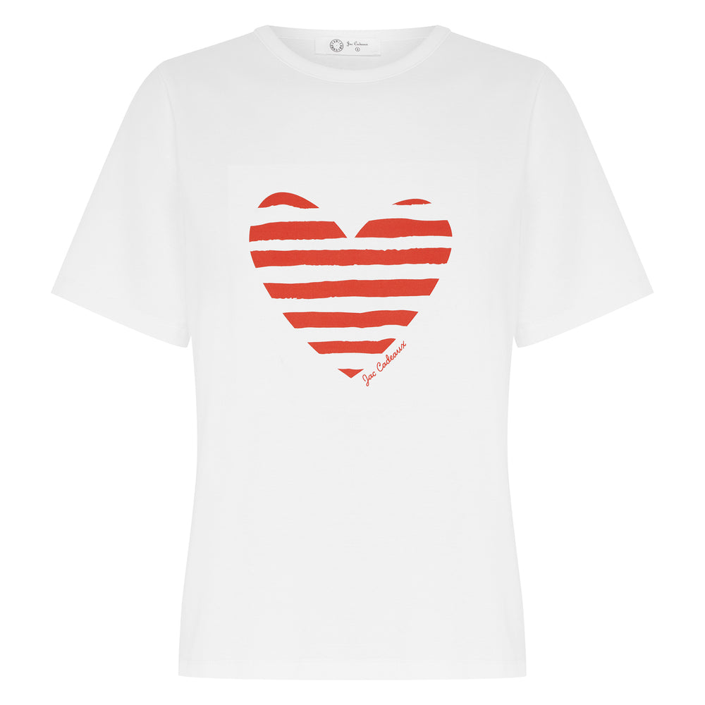 
                      
                        Jac Cadeaux Heart T-shirt Red
                      
                    