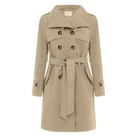 Load image into Gallery viewer, The Classic Trench - CLASSIC BEIGE
