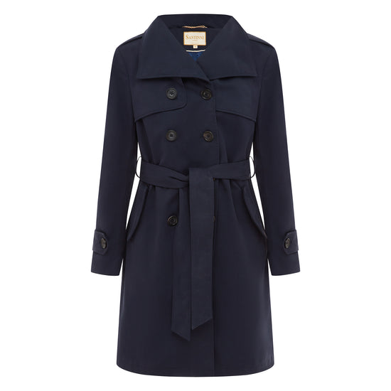Load image into Gallery viewer, The Classic Trench- NAVY
