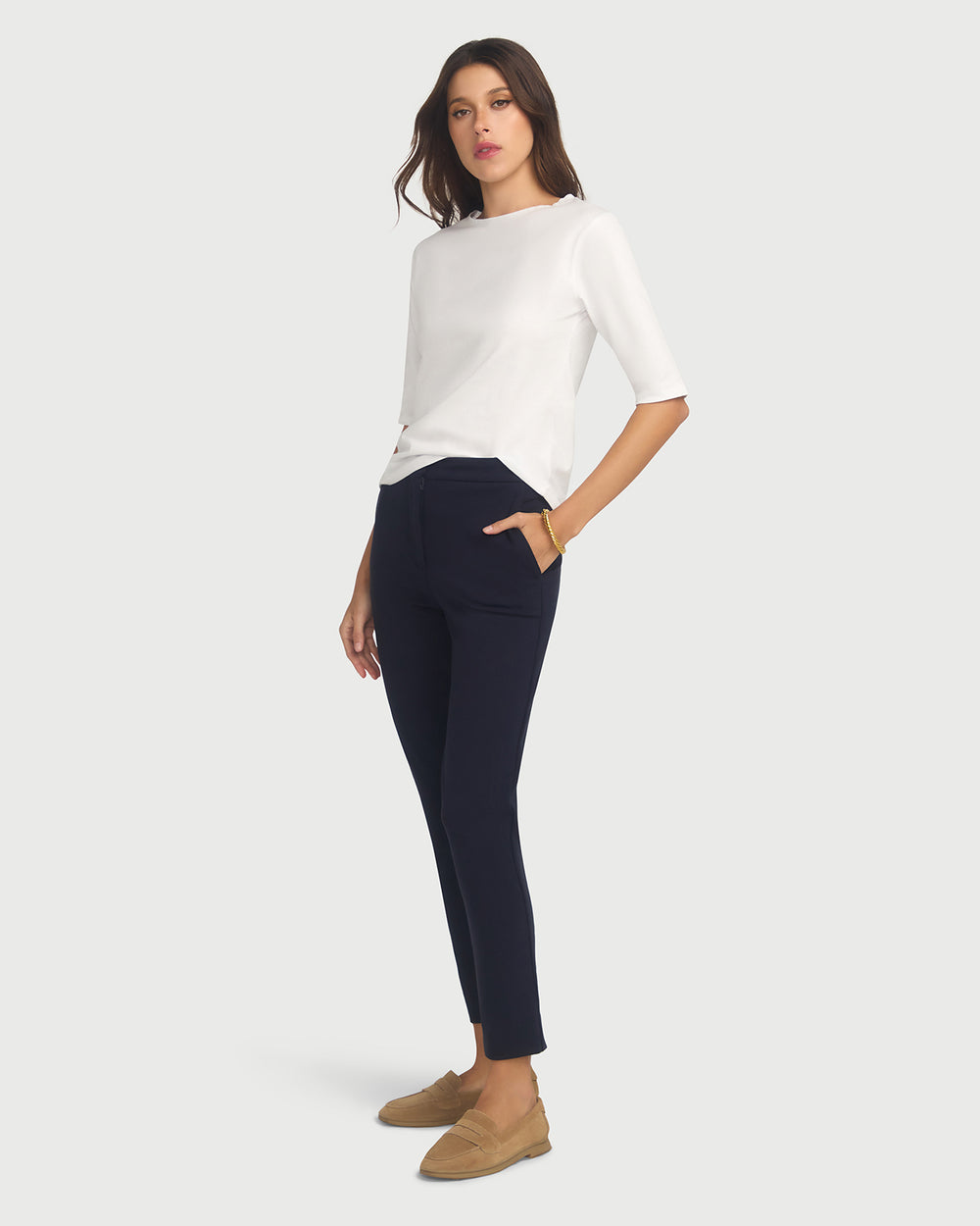 The Paris Pant - Navy Blue