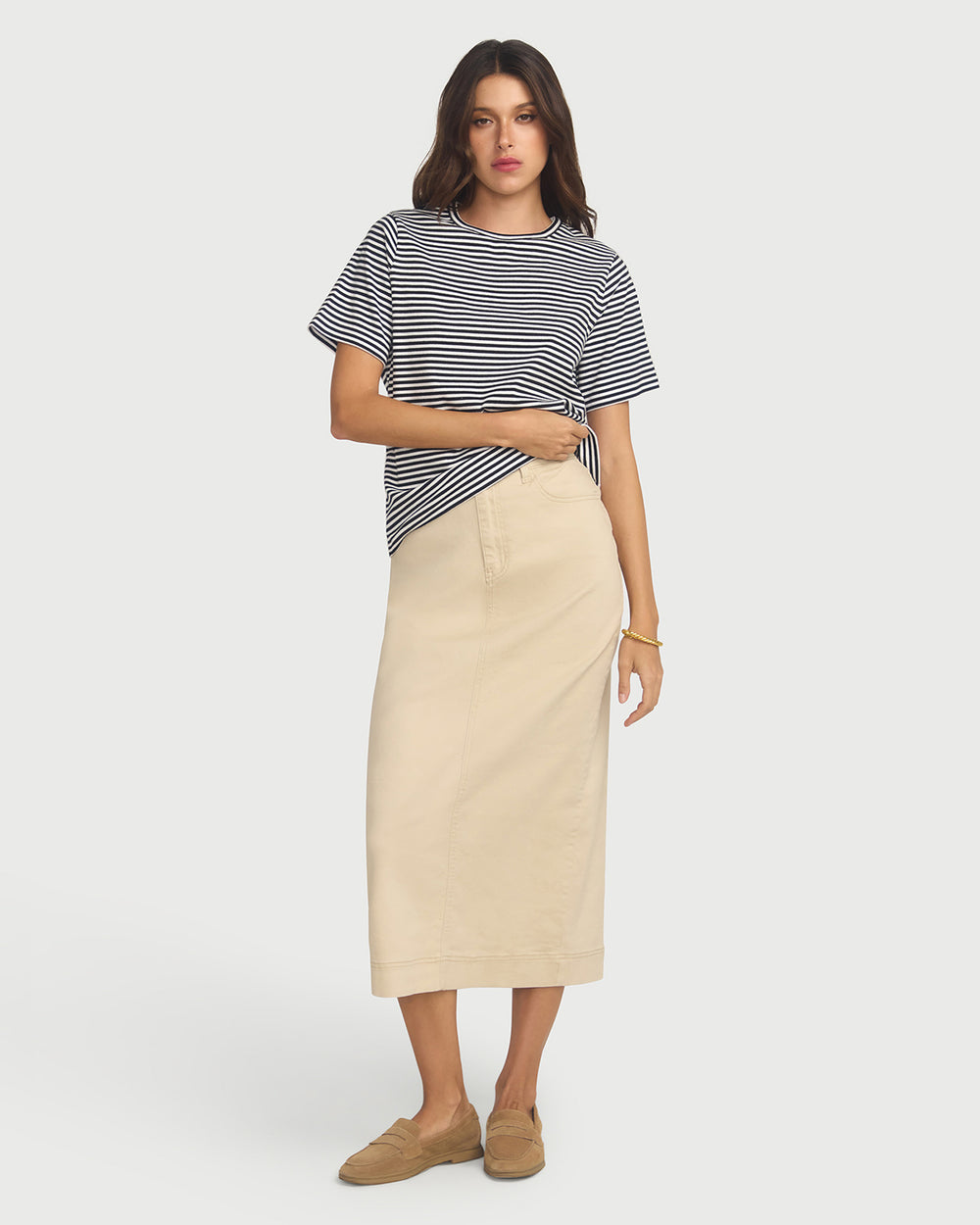 Beige Jupe Skirt