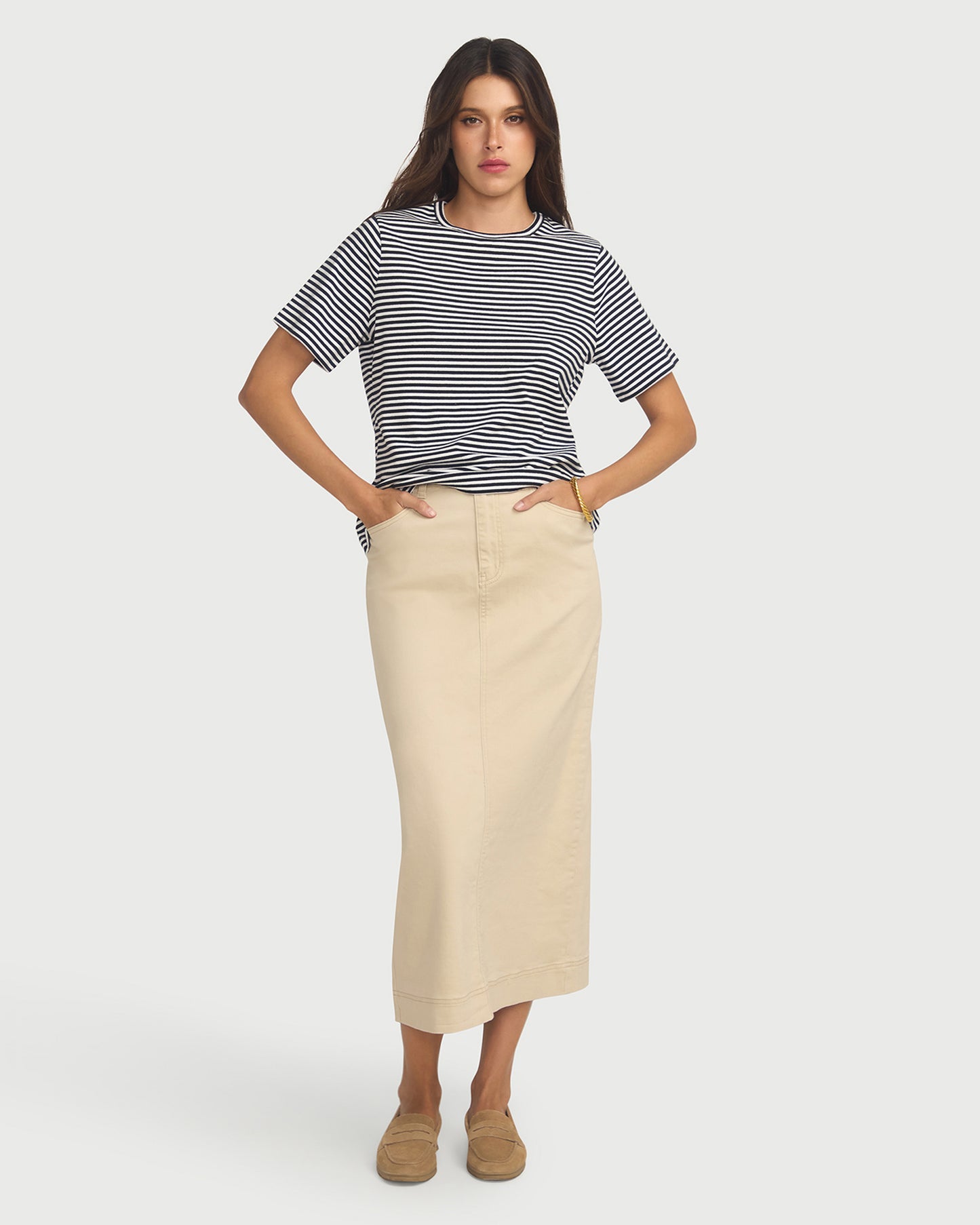 Beige Jupe Skirt