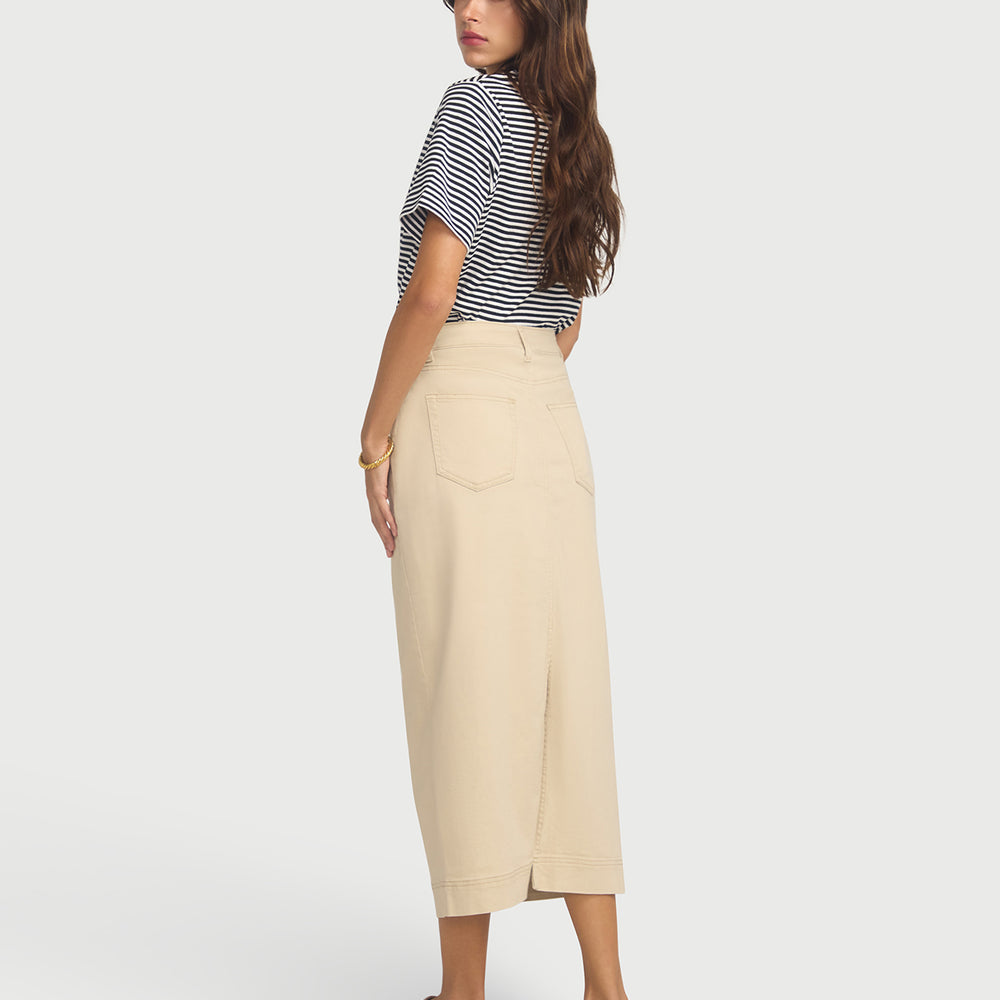 
                      
                        Beige Jupe Skirt
                      
                    