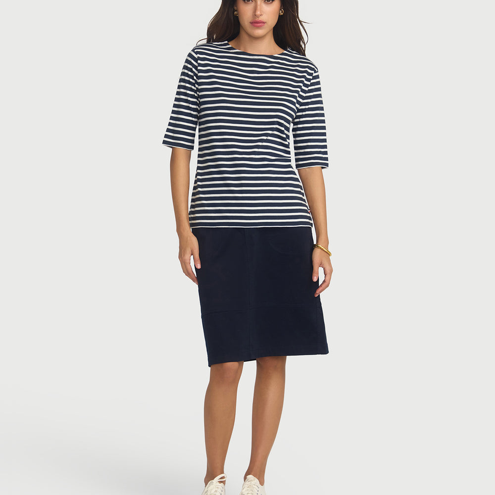 
                      
                        Navy Jupe Skirt
                      
                    