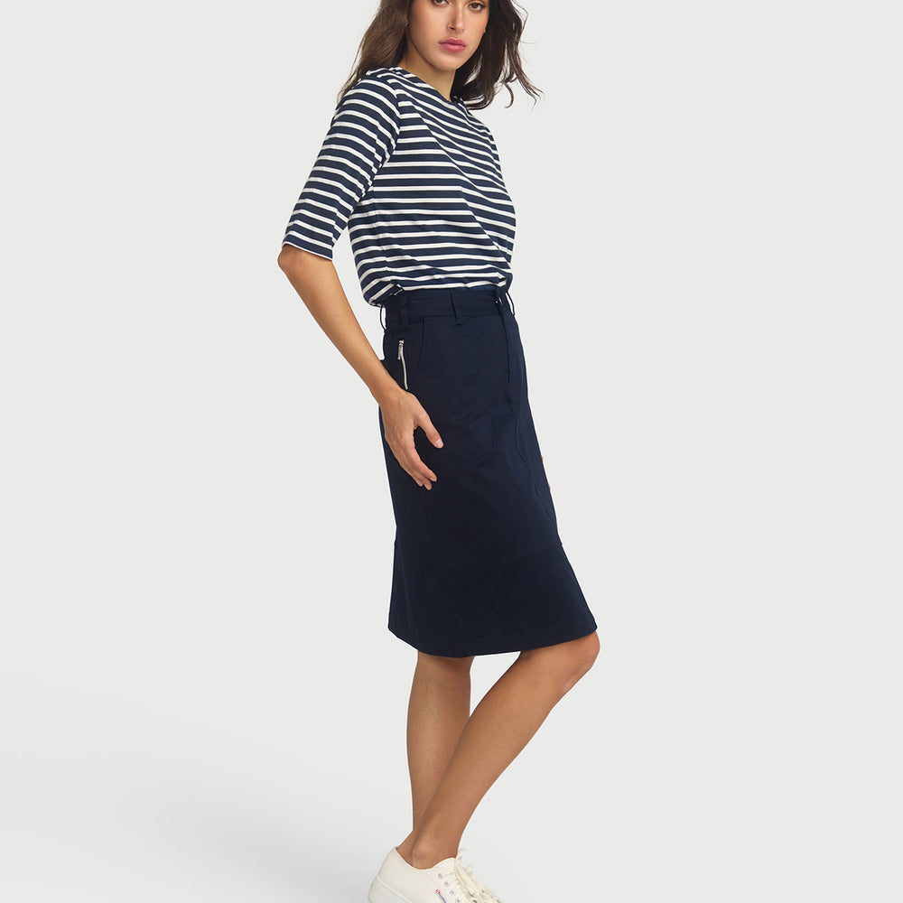 
                      
                        Navy Jupe Skirt
                      
                    