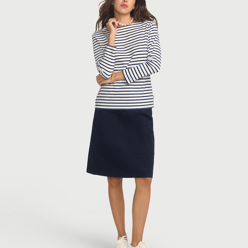 
                      
                        Navy Jupe Skirt
                      
                    