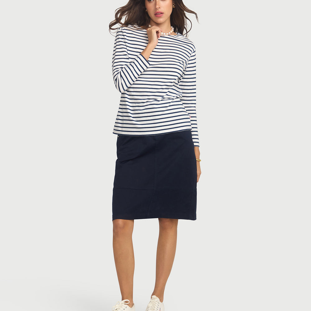 
                      
                        Navy Jupe Skirt
                      
                    