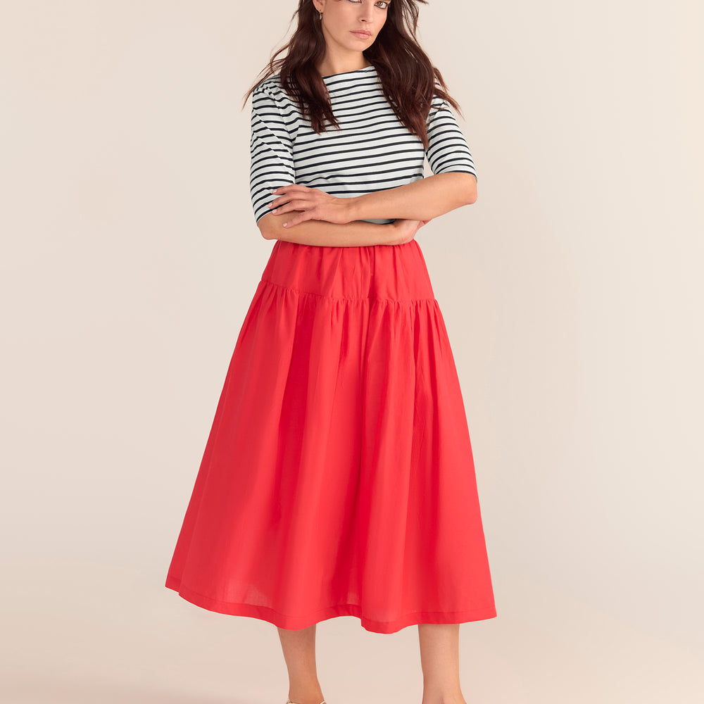 
                      
                        Provence Skirt - Red PREORDER EARLY NOVEMBER
                      
                    